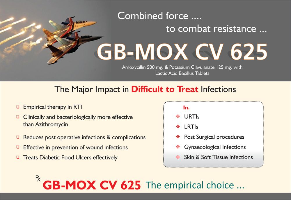 GBMOX CV 625 TABLET